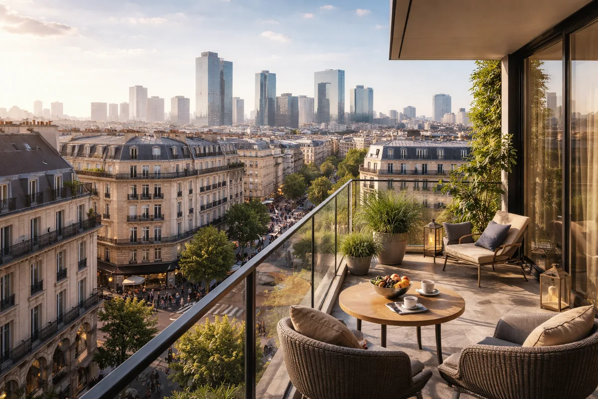Quel est le prix moyen au m² d'un appartement dans une grande ville